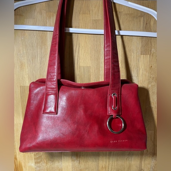 Vintage Marc Picard Leather Shoulder Bag